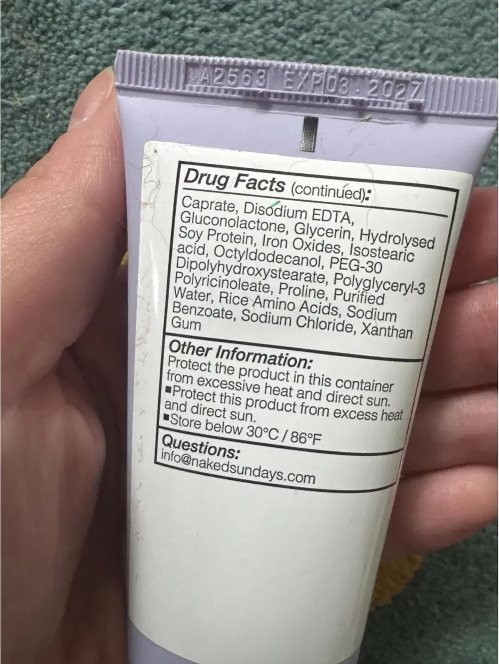 Naked Sundays Collagen Glow Mineral Sunscreen SPF 50+ 50ml NEW Sealed EXP 2027